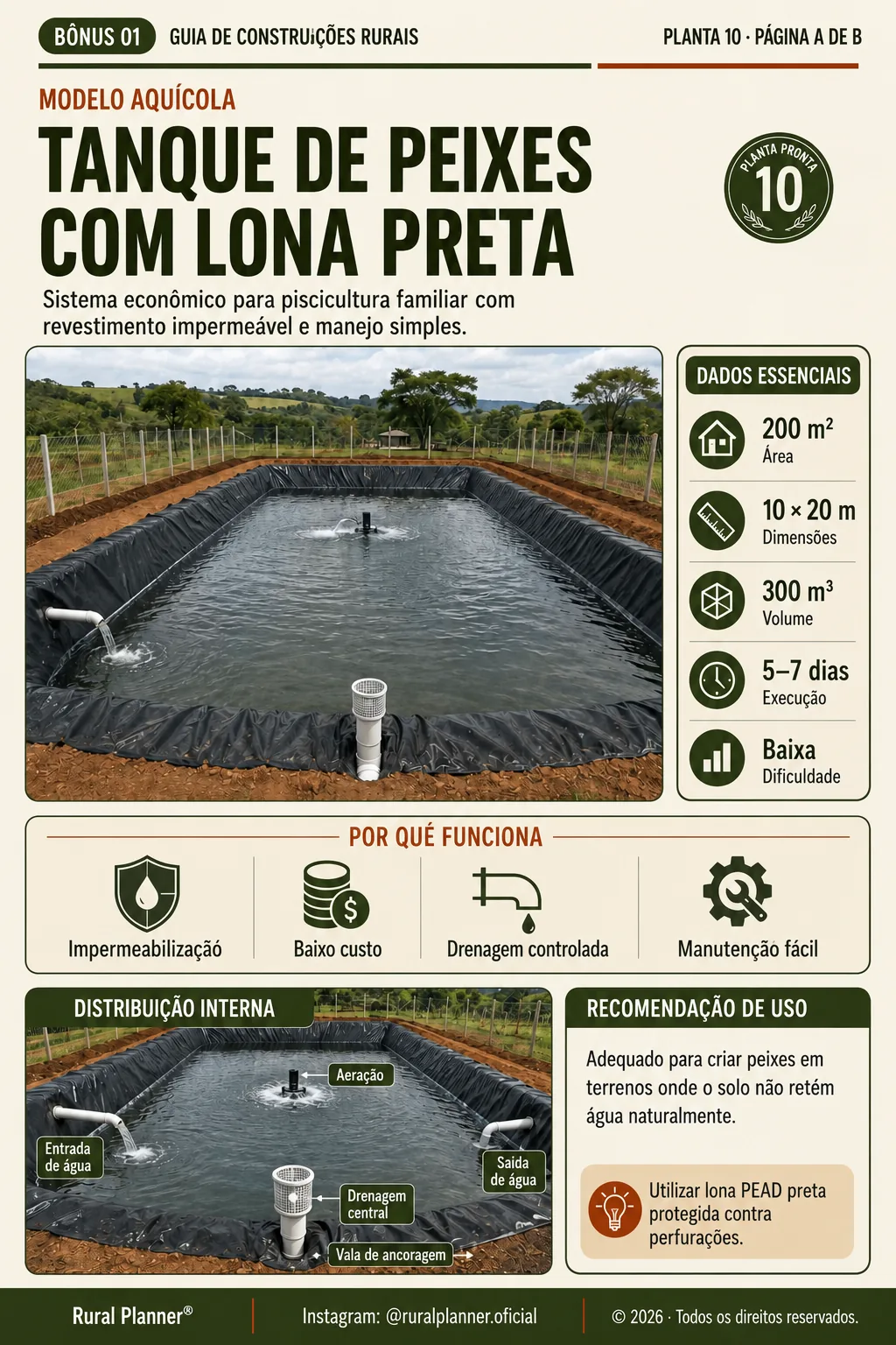 Amostra de projeto rural 14