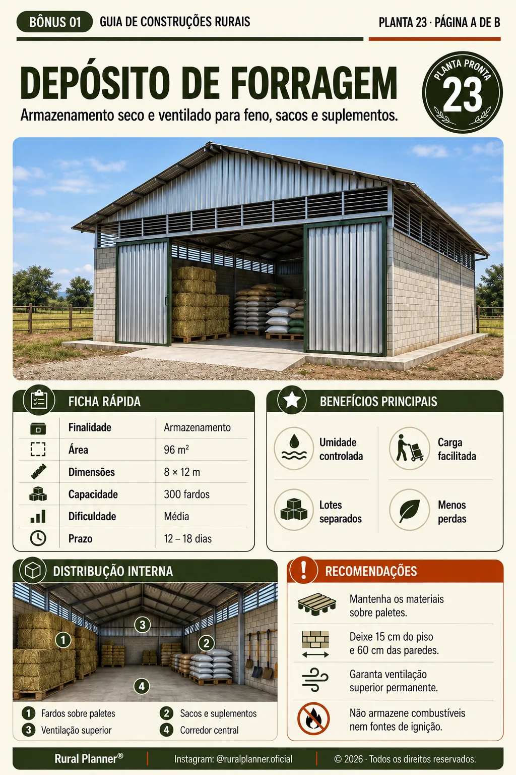 Amostra de projeto rural 16